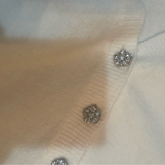 Loft Jeweled Button Sweater - Picture 8 of 9